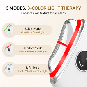 Appareil de beauté pour le visage à usage domestique, masseur facial anti-rides, soin de la peau, lifting du visage, masseur facial Guasha - Product Image 3
