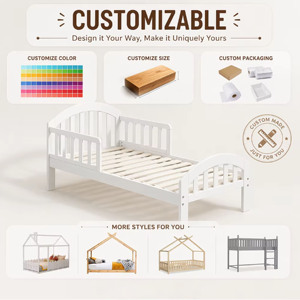 Modern Solid Pine Wooden Creative Children Bedroom Furniture Kids Single <b>Bed</b> Kids <b>Bed</b> <b>Toddler</b> <b>Bed</b> for School - Product Image 4