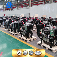 Générateur diesel XINCHEN QDJ265F 495, moteur de démarrage 12V 24V, fils en cuivre, Shandong