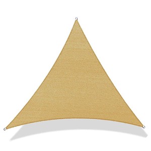 <b>Triangle</b> <b>Shade</b> <b>Sail</b> 4X4X4M HDPE UV Protected Waterproof Outdoor Garden Pool Car Cover - Product Image 5