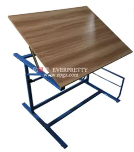 Mesa de dibujo plegable con ángulo ajustable, mesas de dibujo de arquitectura, barata