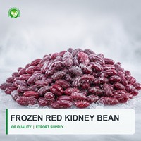 Haricots rouges marbrés surgelés IQF de qualité supérieure en provenance de Chine, avec une durée de conservation de 2 ans, pour l'approvisionnement en vrac de variétés sélectionnées