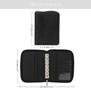 TK <span class=keywords><strong>Etsy</strong></span> Best Seller kertenkele deri A7 bütçe planlayıcısı bağlayıcı ile Spiral bağlama gündem levhalar çıkartmalar nakit zarflar - Product Image 5