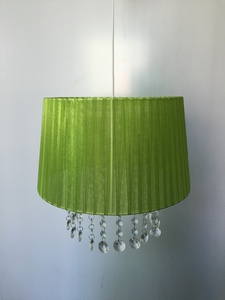 OEM Cinese classico Lato pieghettato Garza <span class=keywords><strong>Perline</strong></span> filo d'epoca cornici <span class=keywords><strong>paralume</strong></span> - Product Image 6
