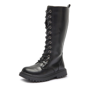 <span class=keywords><strong>Botas</strong></span> <span class=keywords><strong>de</strong></span> Invierno para <span class=keywords><strong>Niñas</strong></span>, Marca YH, Negras y <span class=keywords><strong>Blancas</strong></span>, Personalizadas, hasta la Rodilla, con Cordones, Cierre Lateral, Antideslizantes, Impermeables, <span class=keywords><strong>de</strong></span> Cuero, para OEM ODM - Product Image 5