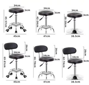 Silla de Acompañamiento para Hospital Moderna, Ajustable y Económica de Alta Calidad, Silla Dental de Acero Inoxidable, Taburete Quirúrgico para Hospital y Clínica - Product Image 6