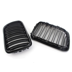 Rejilla de entrada de aire delantera para BMW E36, plástico ABS negro brillante, para actualización retro 1997-1999 - Product Image 4