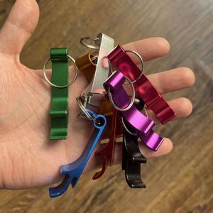 Customized LOGO <b>Mini</b> Portable Pocket Metal Keychain Beer Bottle Opener - Product Image 5