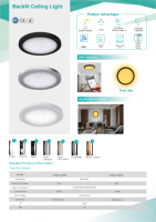 Plafonnier LED intelligent moderne ultra-mince à intensité variable, en aluminium, blanc, pour montage en surface, pour intérieur