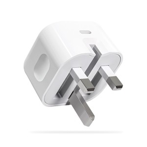 Pliable PD20W UK Plug Chargeur Set C C Câble 20W <span class=keywords><strong>Charge</strong></span> Rapide Multi-Protection (OTP OVP) CE UK CA Compatible pour <span class=keywords><strong>iPhone</strong></span> Samsung - Product Image 1