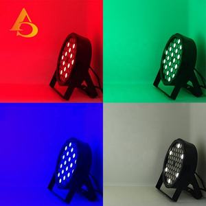 AICPOSE Precio de Fábrica 54pcs 3W 4 en 1 Luz LED Plana Par para Fiestas Bodas 150W DMX512 Luz Par de Escenario - Product Image 6