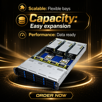 Untuk Server Rak 2U RS720A-E12 Prosesor AMD EPYC Dual CPU GPU Computing Enterprise Hosting Tersedia