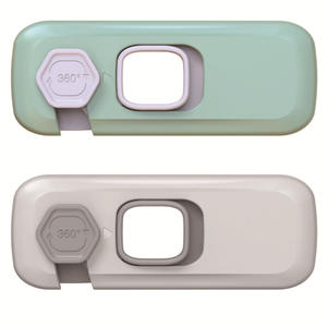 Verrou de sécurité pour réfrigérateur et congélateur, loquet de porte de congélateur, verrou de sécurité pour armoire pour bébés et enfants - Product Image 5