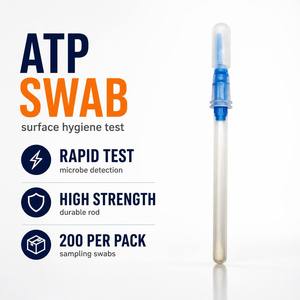 ไม้พันสำลีเก็บตัวอย่าง ATP สำหรับตรวจวัดแบคทีเรียและจุลชีพแบบรวดเร็ว - Product Image 1