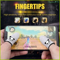 Manchons de doigts pour jeux, conçus spécifiquement pour l'e-sport, antidérapants, absorbant la transpiration et très sensibles.
