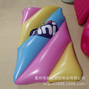 Adult <b>Inflatable</b> Lounge <b>Float</b> 160x90cm PVC <b>Pool</b> Floating Raft With Floral Design For Swimming Relaxation - Product Image 5