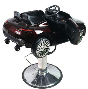 Saç salonu mobilyası modern çocuk berber koltuğu bebek karikatür sandalye araba berber araba sandalye çocuklar için - Product Image 2