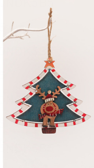 A Christmas reindeer