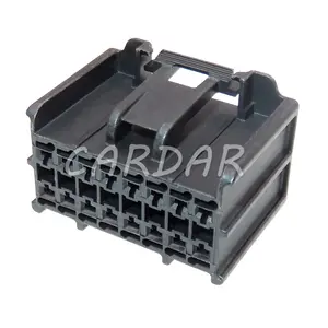 1 Set 16 Pin 13520382 Black Automobile Wire Harness Plastic Housing Unsealed Socket With Terminal