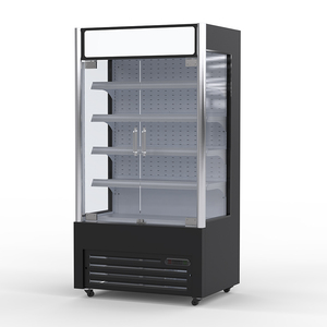 Comercial Vegetal Fruta refrigerado Cortina de aire Expositor Pantalla frontal abierta Bebida Multideck Enfriador abierto - Product Image 1