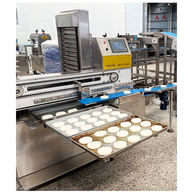 High Speed Stainless Steel Automatic Plating Machine for Bread Making ...