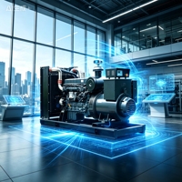 Générateur diesel 16-150 kW, moteur Yuchai, alternateur Stamford, démarrage automatique, type super silencieux, 60 Hz, ATS