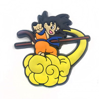 HY Wholesale 11 pièces 1 lot Nouveau design Anime DBZ Breloques et épingles en PVC pour la décoration de sabots et de chaussures