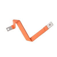 Connecteur de batterie LiFePO4 pour busbar en aluminium laminé flexible isolé tressé en nylon Kevlar, distribution d'énergie basse tension pour véhicules électriques