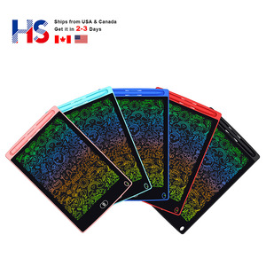 HS xách tay đầy màu sắc Mini <span class=keywords><strong>LCD</strong></span> bằng văn bản & vẽ máy tính bảng cho trẻ em 8.5 inch CE chứng nhận 12-tháng bảo hành tự dính - Product Image 1