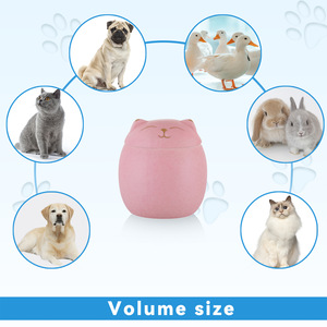 Köpekler kediler için küçük boyutu anıt <span class=keywords><strong>Urn</strong></span> seramik kedi şeklinde köpekler için külleri görüntülemek için evcil hayvan vazosu - Product Image 5
