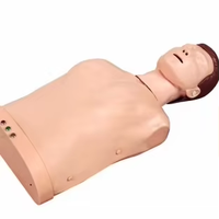 Mannequin de RCP demi-corps avec voyant lumineux rouge-vert pour signalisation d'erreur, mannequin de réanimation en PVC souple pour hôpitaux et écoles CE/ROSE/ISO