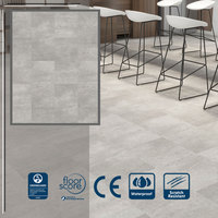 Stein-Marmor-Fliesen SPC PVC Kunststoff-Bodenbelag LVT Klick-Vinylplanken für Innenbereich Apartments Krankenhäuser Hotels SPC-Bodenbelag