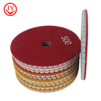 Disque de meulage à eau douce 100 mm diamanté humide/sec poli pour marbre et granit carrelage sol OEM/ODM Marque JY Modèle G-SM