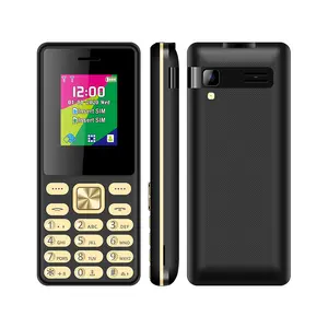 ECON N2270 1.77 inci murah harga rendah logam Sepuh tombol obor besar fitur GSM ponsel