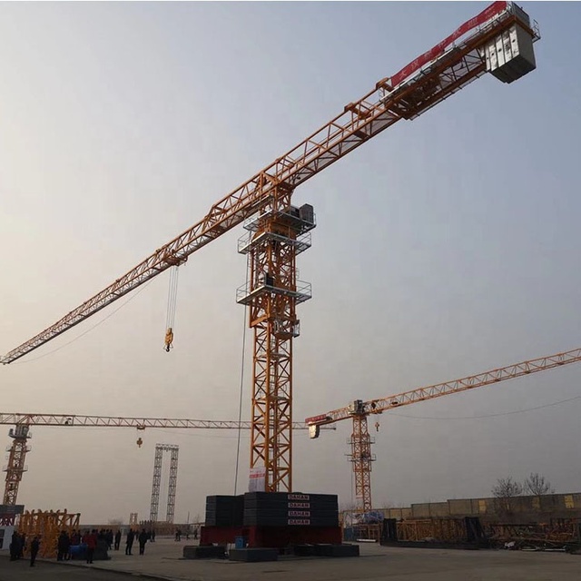 High Quality 8 Ton Mini Tower Flat-Top Crane New Building Lifting Machine