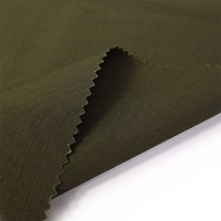 Tissu pour uniforme/vêtements de travail, vente en gros d'usine, teinture unie, résistant aux déchirures, 50% coton, 50% nylon, 220 g/m², imperméable