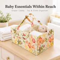 Sac de rangement en feutre personnalisé avec logo et motif, OEM ODM, pour couches et sac fourre-tout pour maman, idéal pour la crèche et les voyages, vente en gros