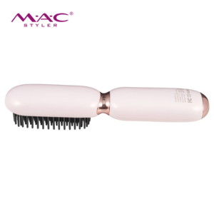 Cepillo Alisador de Cabello Inalámbrico <span class=keywords><strong>MAC</strong></span>, Recargable de 6000 mAh, 3 Ajustes de Temperatura, Iones Negativos, Peine Alisador Portátil para Viajes - Product Image 6
