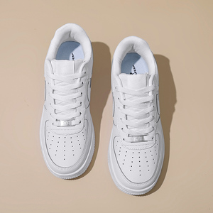 รองเท้ากีฬา <span class=keywords><strong>Af1</strong></span> แบบปรับแต่งได้ ไม่มีตราสัญลักษณ์ รองเท้าลำลอง รองเท้าผู้ชายแบรนด์หรู - Product Image 4