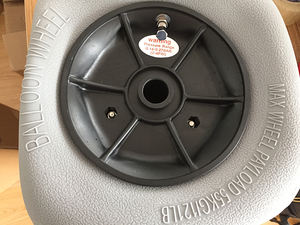 Chariot de kayak portable robuste en aluminium de haute qualité avec roues en PU de 12 pouces pour la plage - Product Image 2