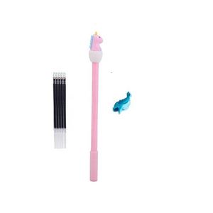 Stylos magiques <span class=keywords><strong>licorne</strong></span> et recharges pour stylos à bille (0,5 mm) - Plastique effaçable à disparition automatique pour cahier de pratique <span class=keywords><strong>magique</strong></span> réutilisable - Product Image 1