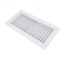 Grille de déviation double en aluminium CVC et grille de déviation simple réglable pour la climatisation