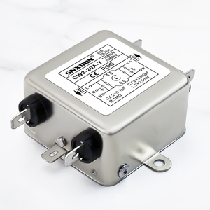 Snxron Duy Nhất Giai Đoạn AC Phổ <span class=keywords><strong>EMI</strong></span> Lọc CW3-T/S 250VAC 6a10a20a S Bolt Loại T Kết Nối Thiết Bị Đầu Cuối - Product Image 3