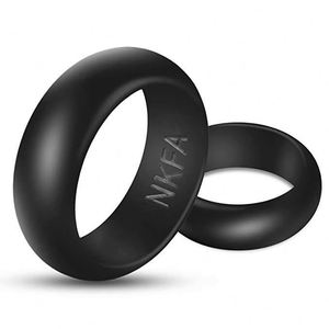 High Quality Custom <strong>Silicone</strong> <strong>Wedding</strong> <strong>Ring</strong> Band for Men and Women - Product Image 4