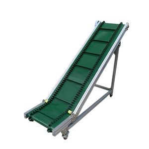 Gıda sınıfı tırmanma bant konveyör eğimli Cleated bant konveyör otomasyon dikey pistonlu konveyör bant makinesi - Product Image 5