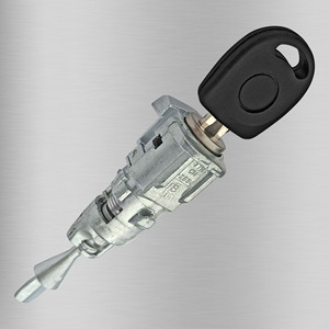 Cilindro de Cerradura de Puerta DZ110M2 para Volkswagen Sagitar Antiguo 2006-2011 con 1 Llave, Gris Claro, Cerradura Cilíndrica, Pieza Automotriz - Product Image 2
