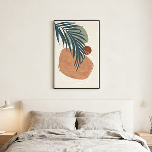 Nordic קיר קישוט ציור ציור בד מודרני פוסטר צמח קו אמנות ציור ציור קיר אמנות מודפס - Product Image 3