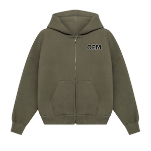 Venta al por mayor en blanco completo Zip Hoodies Hip Hop para hombres pulóver de alta calidad para hombres de gran tamaño de lana edición <span class=keywords><strong>original</strong></span> Zip up Hoodie - Product Image 5