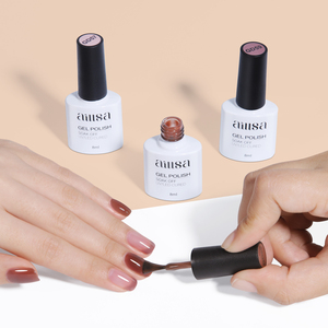 Kit de Vernis à Ongles Gel 5 Couleurs avec Base et Top Coat, Lampe UV LED, Vernis Gel Soak Off, Kit de <span class=keywords><strong>Manucure</strong></span> pour Débutants, Salon, <span class=keywords><strong>Maison</strong></span>, DIY - Product Image 5