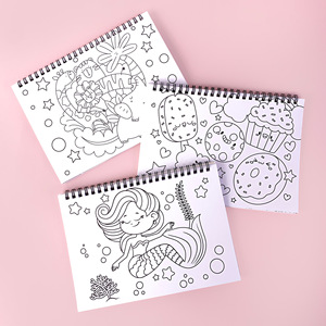 Cahier de composition pour les élèves des écoles personnalisé Design vert noir rouge marbre Style mathématiques musique école - Product Image 4